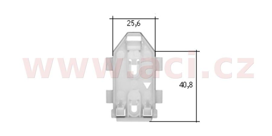 Obrázek produktu plastová příchytka (sada 2 ks) 15124T