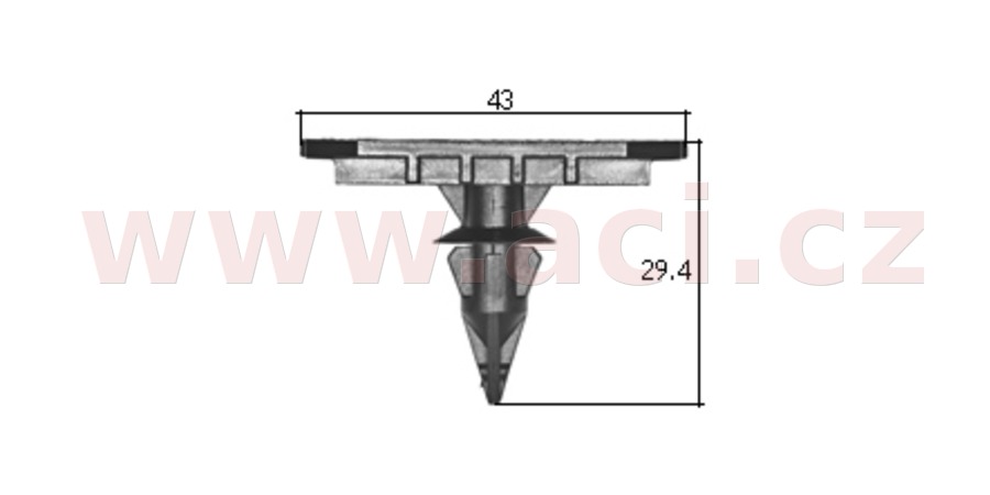 Obrázek produktu plastová příchytka (sada 5 ks) 72312