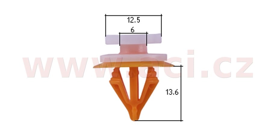 Obrázek produktu plastová příchytka (sada 5 ks) 50396T