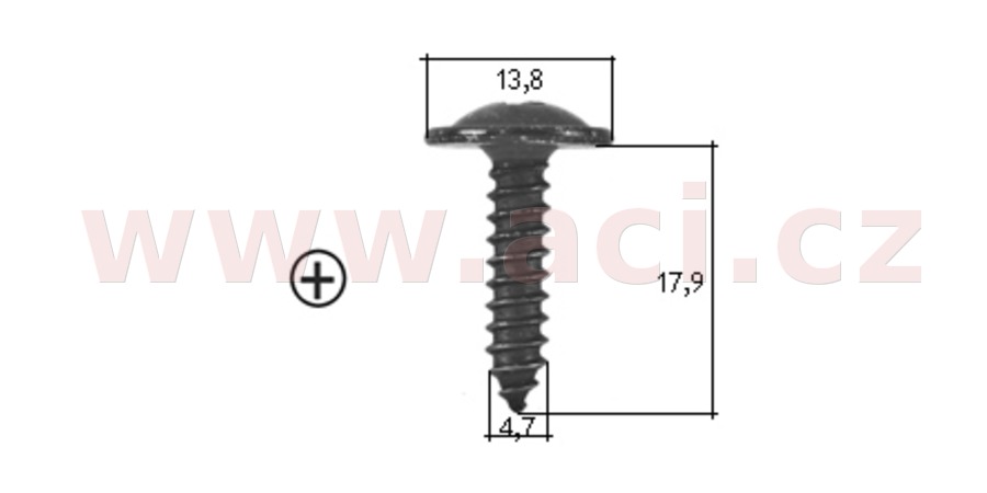 Obrázek produktu speciální vrut (sada 10 ks) 41236Z