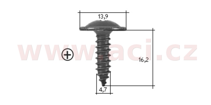 Obrázek produktu speciální vrut (sada 10 ks) 41237Z