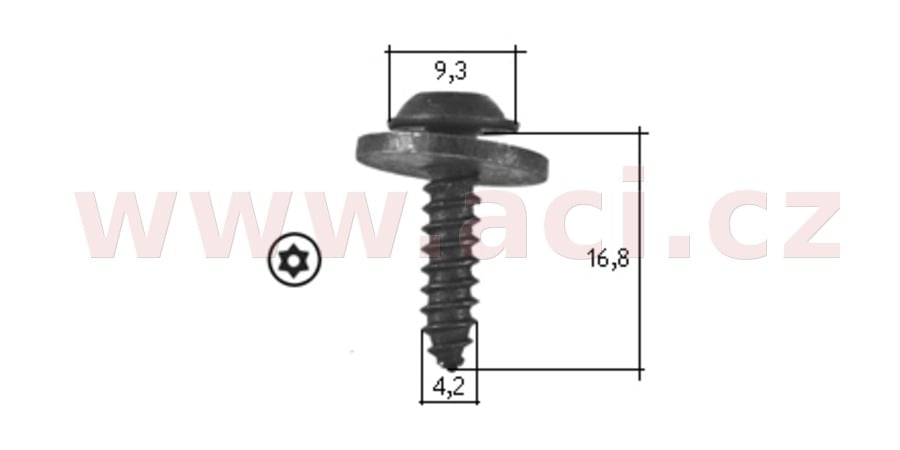 Obrázek produktu vrut speciální (sada 10 ks) 41143Z