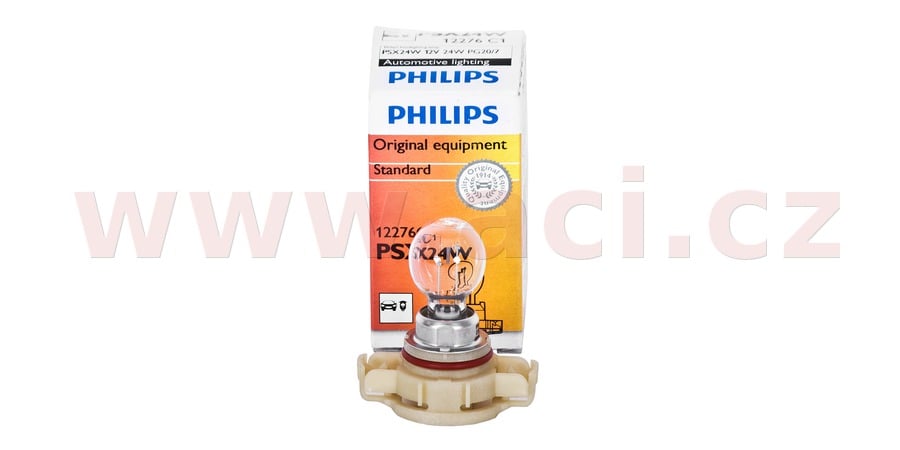 Obrázek produktu žárovka PSX 12V 24W Hipervision (patice PG20/7) PHILIPS 12276C1