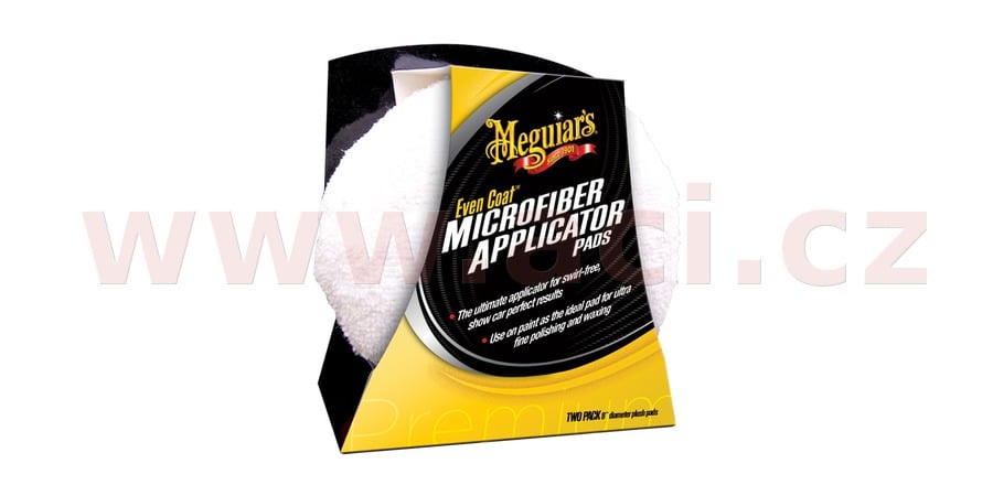 Obrázek produktu MEGUIARS Even Coat Microfiber Applicator Pads - mikrovláknové aplikátory (2 ks) X3080