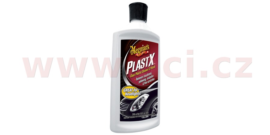 Obrázek produktu MEGUIARS PlastX - leštěnka na čiré plasty, 296 ml G12310