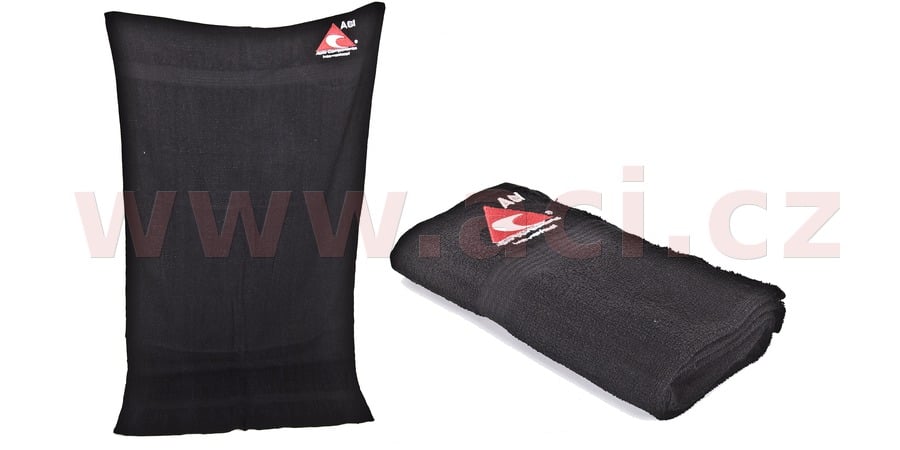 Obrázek produktu ručník ACI černý 100 % bavlna, 100x50 cm RUČNÍK ČERNÝ