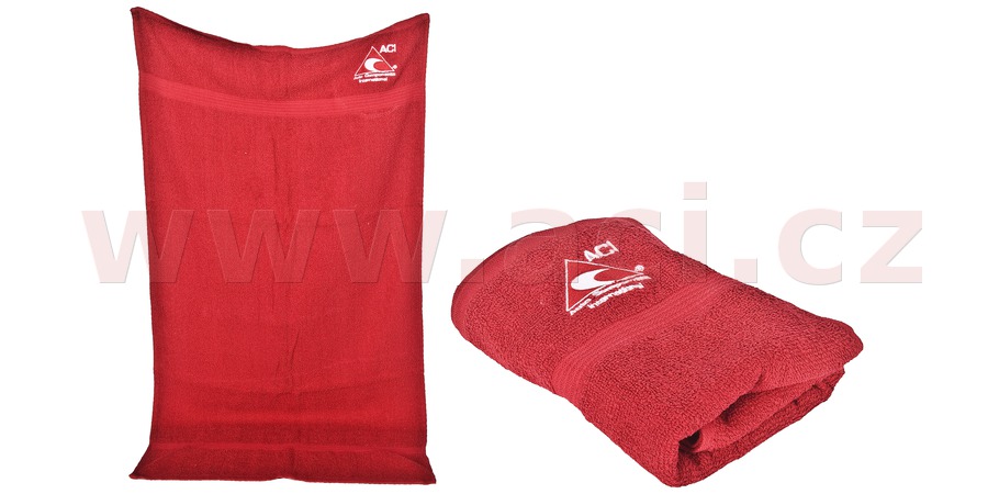 Obrázek produktu ručník ACI červený 100 % bavlna, 100x50 cm RUČNÍK ČERVENÝ