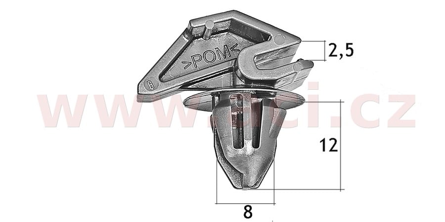 Obrázek produktu plastová příchytka (sada 5 ks) 15467Z