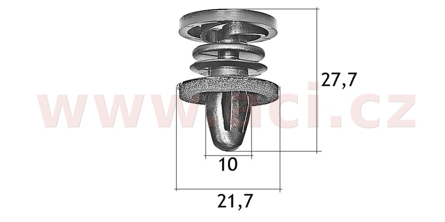 Obrázek produktu plastová příchytka (sada 10 ks) 50197Z