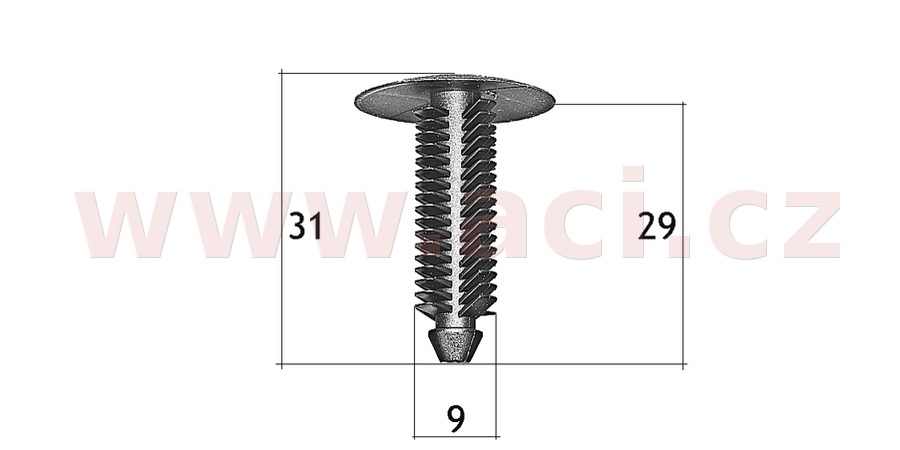 Obrázek produktu plastová příchytka (sada 10 ks) 50260Z