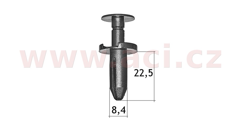 Obrázek produktu plastový nýtek (sada 5 ks) 50509Z