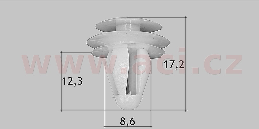 Obrázek produktu plastová příchytka (sada 10 ks) 50534Z