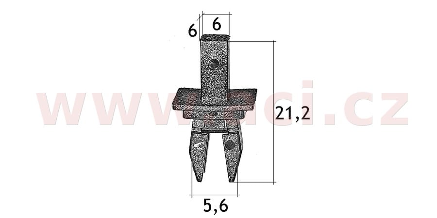 Obrázek produktu plastový nýtek (sada 10 ks) 71179Z