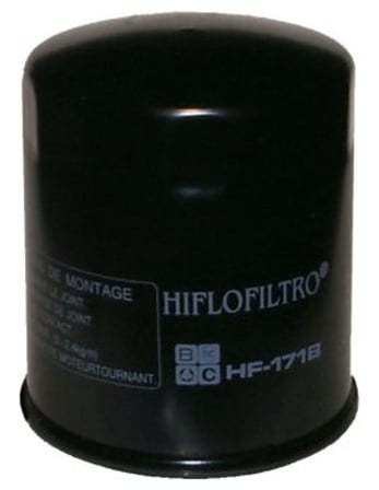 Obrázek produktu Olejový filtr HIFLOFILTRO lesklý černý - HF171B