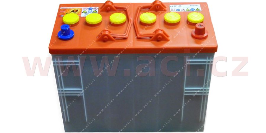 Obrázek produktu 150Ah baterie, trakční baterie BANNER 345x170x285 6 PzF 110