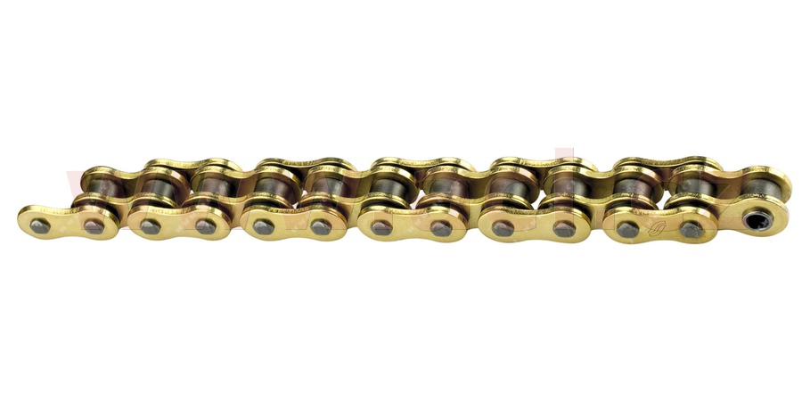 Obrázek produktu řetěz 520RTG1, SUNSTAR (x-kroužek, barva zlatá, 98 článků)