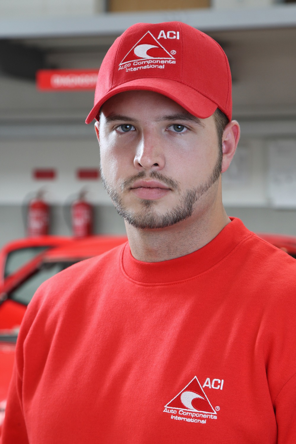 Obrázek produktu Čepice s kšiltem - baseball červená ACI