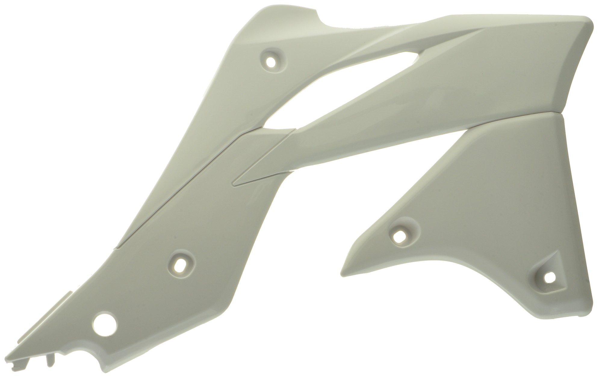 Obrázek produktu spoilery chladiče Kawasaki, RTECH (bílé, pár)