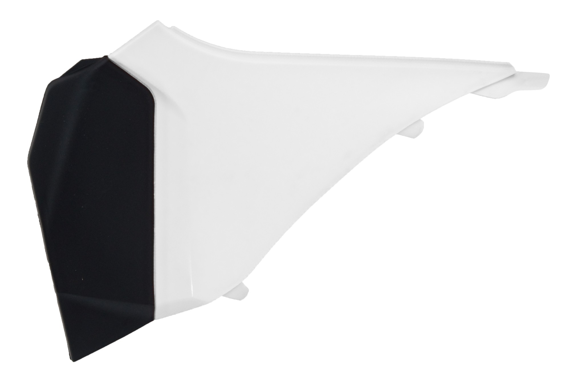 Obrázek produktu boční kryt vzduchového filtru levý KTM, RTECH (bílo-černý)