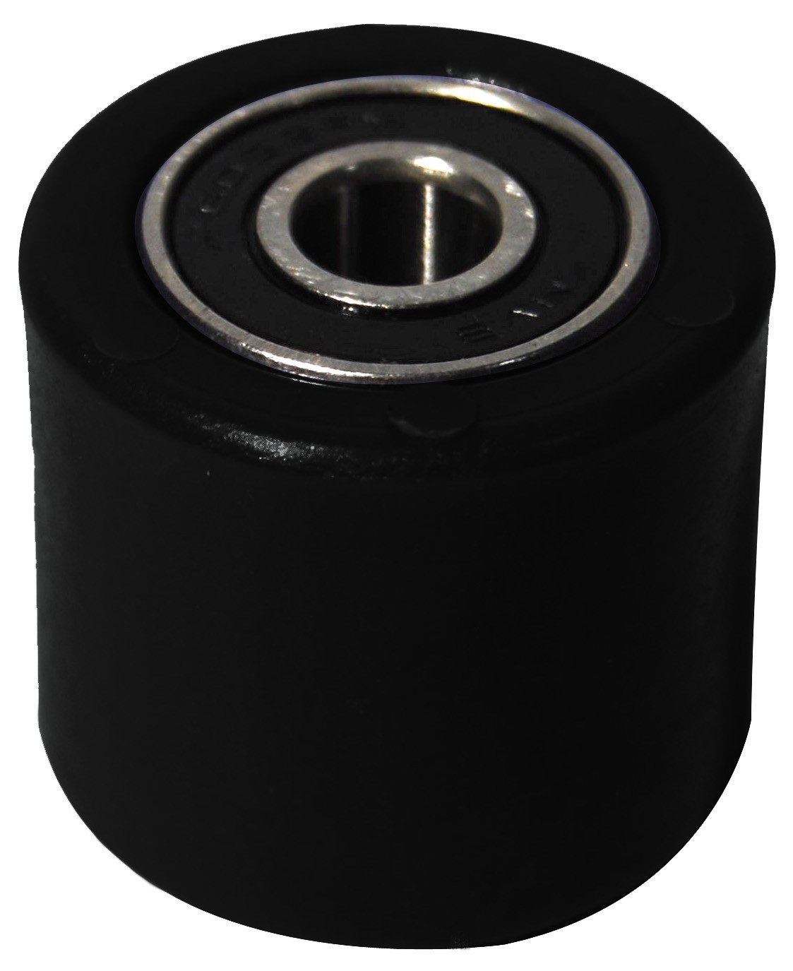 Obrázek produktu kladka řetězu univerzální, RTECH (černá, vnitřní průměr 8 mm, vnější průměr 31 mm, šířka 28 mm) R-RSUNINR0831