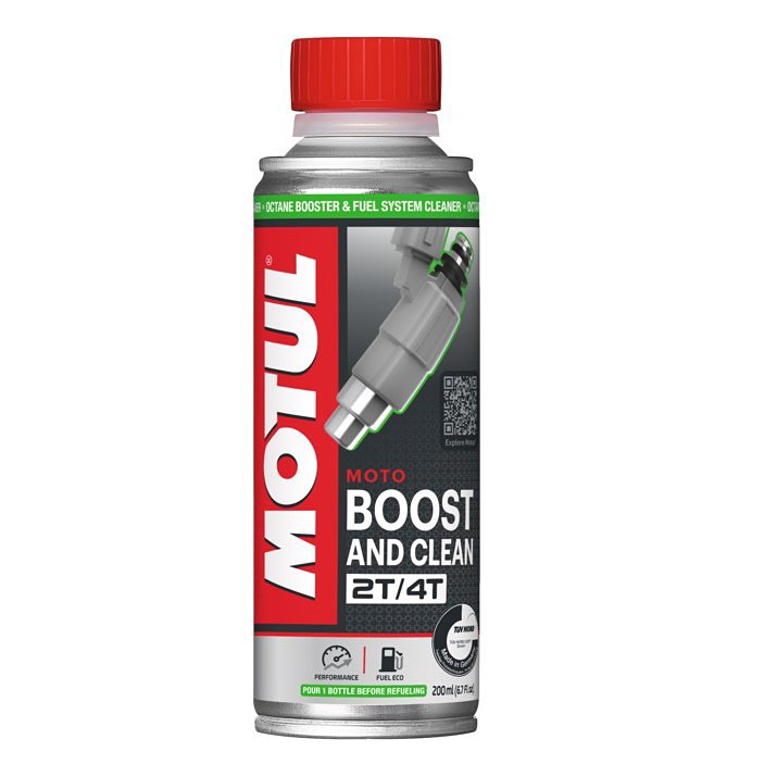 Obrázek produktu MOTUL Boost & Clean Moto, přísada do paliva 200 ml 110873