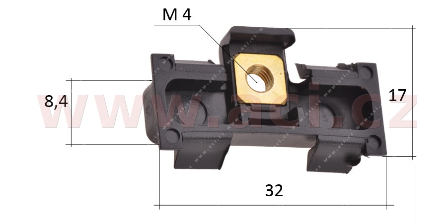 Obrázek produktu plastová příchytka (sada 5 ks) 55218T