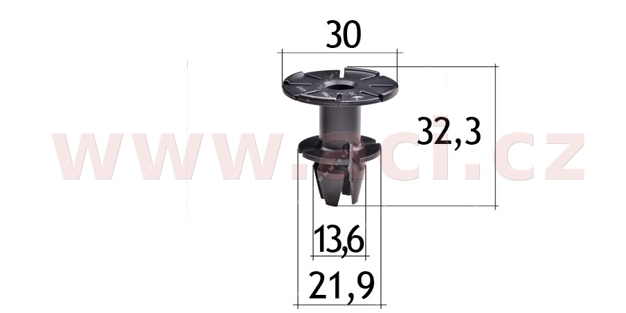 Obrázek produktu plastová příchytka (sada 5 ks) 57179S