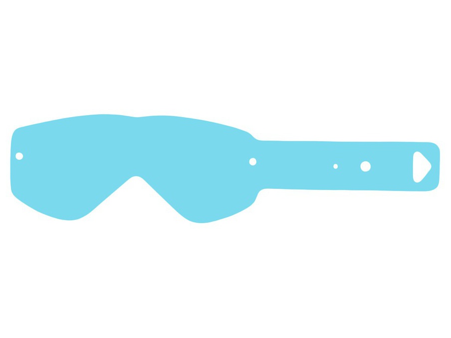 Obrázek produktu strhávací slídy plexi pro brýle SMITH OPTICS řady INTAKE/FUEL, Q-TECH (10 vrstev v balení, čiré) Smith Intake 10ks