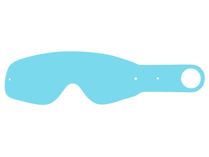 Obrázek produktu strhávací slídy plexi pro brýle OAKLEY řady OFRAME, Q-TECH (10 vrstev v balení, čiré) Oakley oframe 10ks