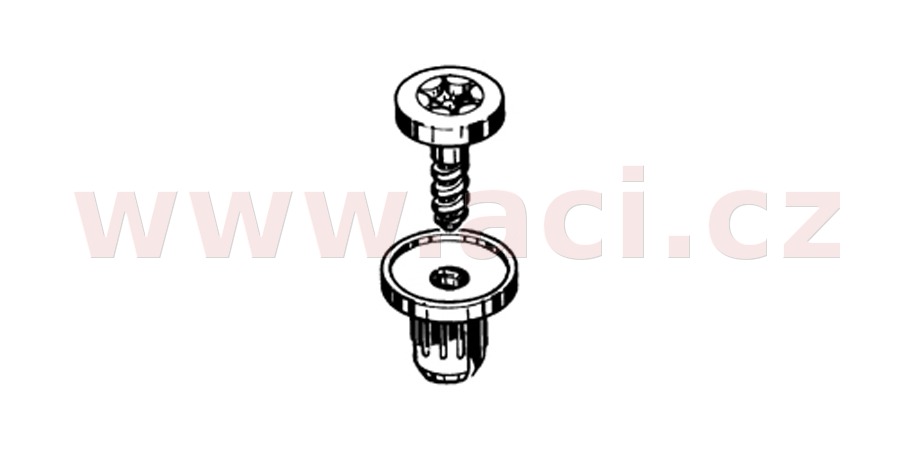 Obrázek produktu plastový nýtek (sada 5 ks) 15475