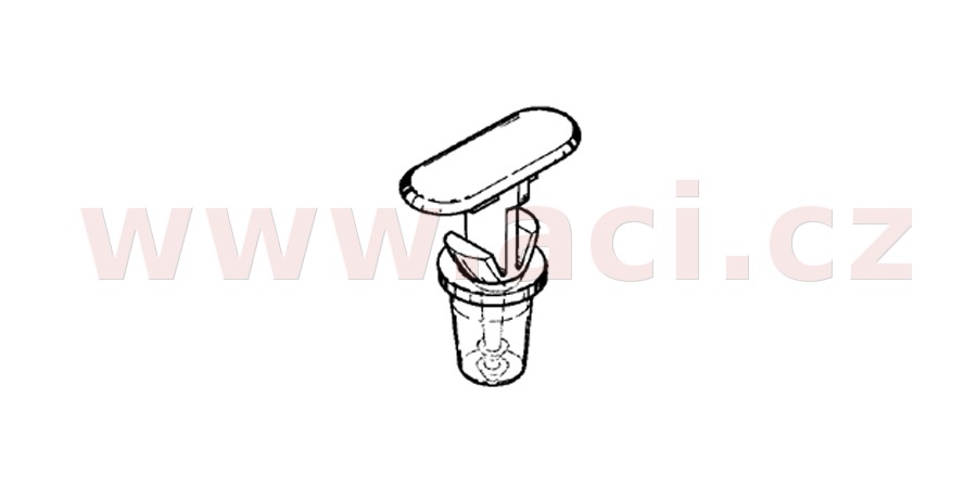 Obrázek produktu plastová příchytka (sada 10 ks) 50241T