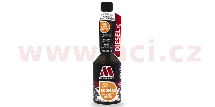 Obrázek produktu MILLERS OILS Diesel Power ECOMAX One Shot Boost aditivum do nafty 250 ml 6206