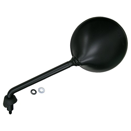 Obrázek produktu zpětné zrcátko plastové (závit pravý M8, průměr skla 120 mm), Q-TECH, L FV-025 B LH 