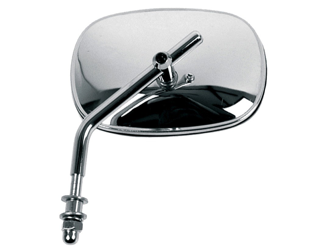 Obrázek produktu zpětné zrcátko chromové (závit pravý M8), Q-TECH (chrom), L=P FA-7 8MM