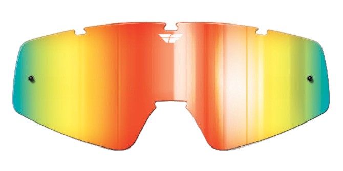 Obrázek produktu plexi pro brýle Zone/Focus, FLY RACING (zrcadlové) 37-2406