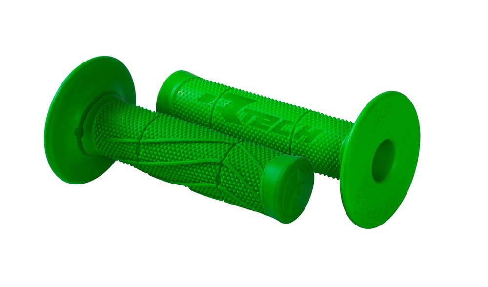 Obrázek produktu gripy Wave (měkké), RTECH (zelené, pár, délka 118 mm) R-MPRWAVEVE015