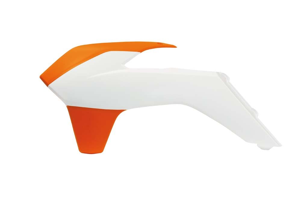 Obrázek produktu spoilery chladiče KTM, RTECH (bílo-oranžové, pár)