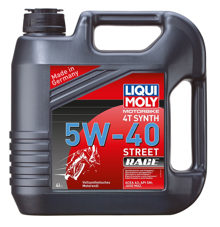 Obrázek produktu 4T SYNTETICKÝ 5W-40 STR RACE 4L 1685