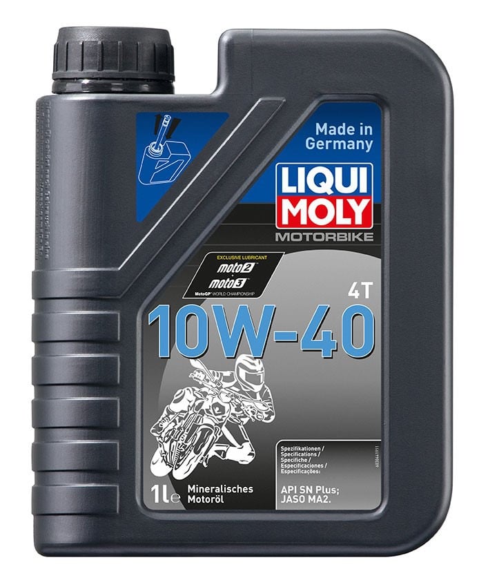 Obrázek produktu LIQUI MOLY Motorbike 4T 10W40 Basic Street, minerální motorový olej 1 l 3044