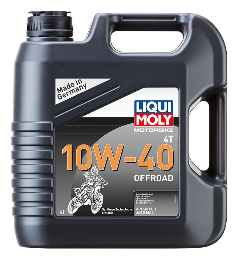 Obrázek produktu LIQUI MOLY Motorbike 4T 10W40 Offroad, syntetický motorový olej 4 l 3056