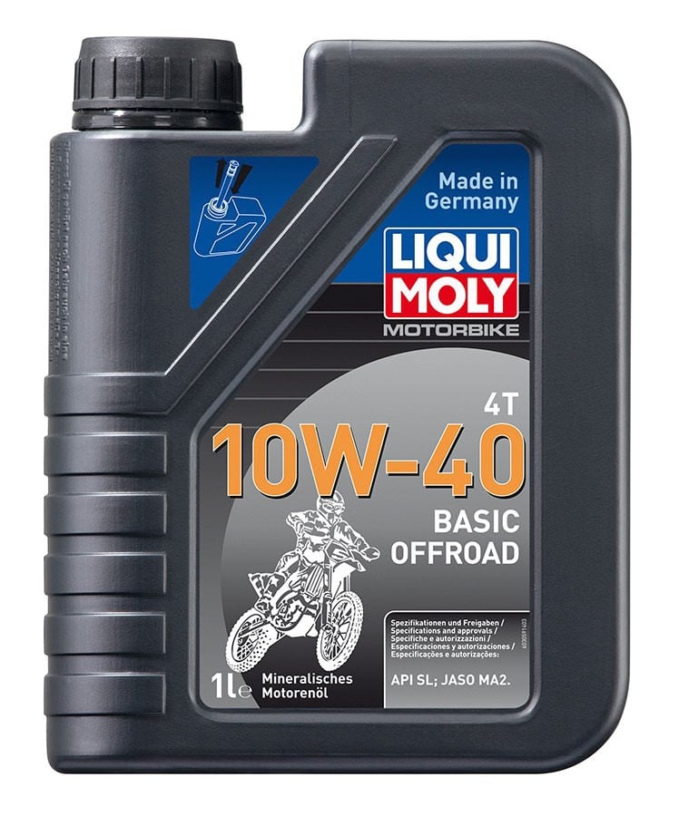 Obrázek produktu LIQUI MOLY Motorbike 4T 10W40 Basic Offroad, minerální motorový olej 1 l 3059