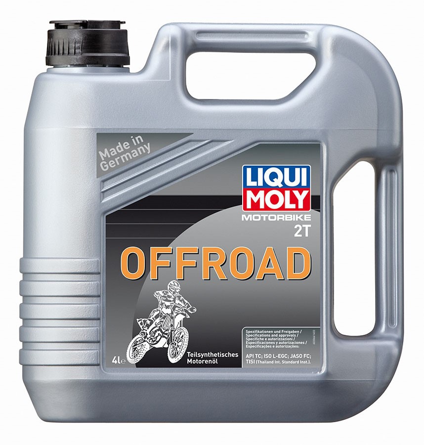 Obrázek produktu LIQUI MOLY Motorbike 2T Offroad, polosyntetický motorový 2T olej 4 l 3066