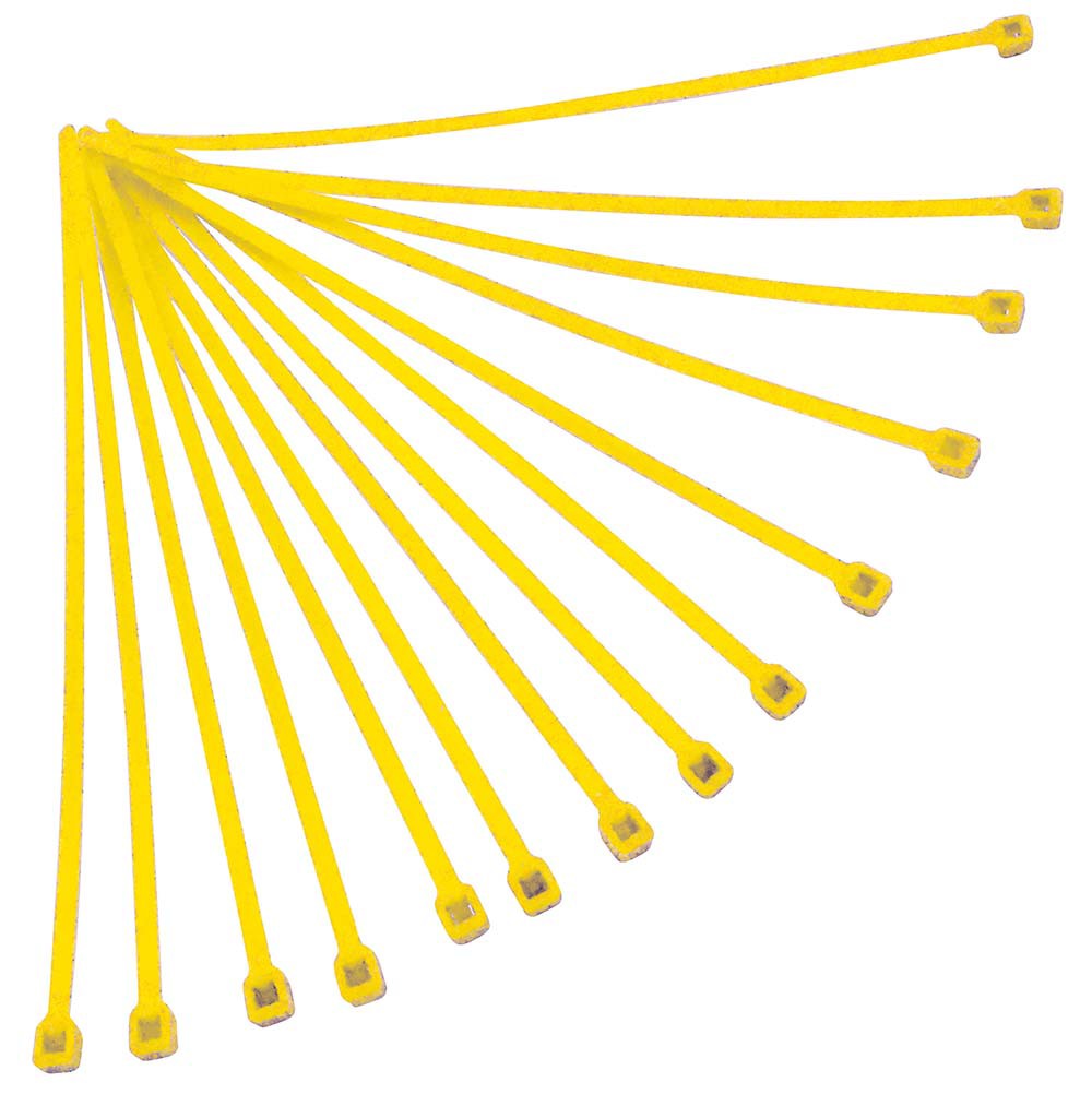 Obrázek produktu stahovací páska 280 x 4,8 mm, RTECH (žlutá, 100 ks) R-FASC48280GI