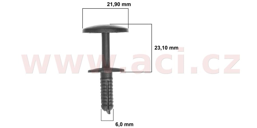 Obrázek produktu plastový nýtek (sada 10 ks) 36