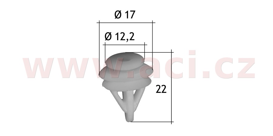 Obrázek produktu plastová příchytka (sada 5 ks) 72135