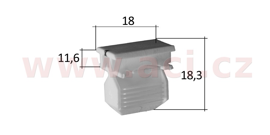 Obrázek produktu plastová příchytka (sada 10 ks) 51