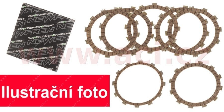Obrázek produktu sada spojkových lamel (STANDARD směs) NEWFREN (3 ks) F1640A