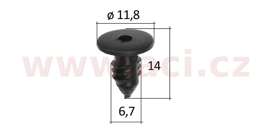 Obrázek produktu plastová příchytka (sada 10 ks) 50104