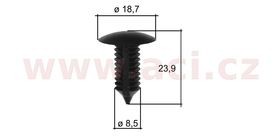 Obrázek produktu plastová příchytka (sada 10 ks) 50430Z