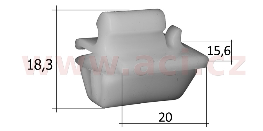 Obrázek produktu plastová příchytka (sada 5 ks) 72551